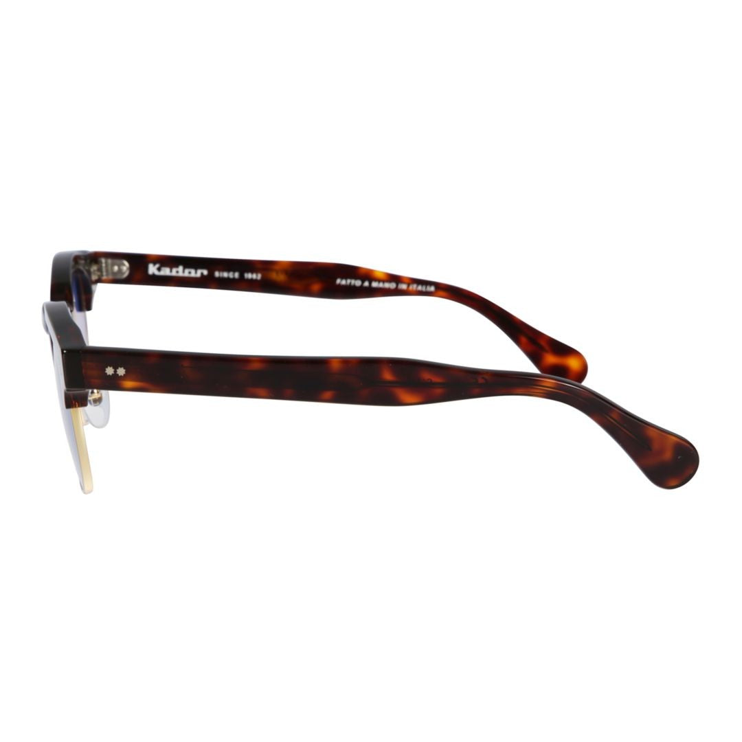 Kador Woody Cm Classic Clubmaster Sunglasses With Tortoiseshell Frame