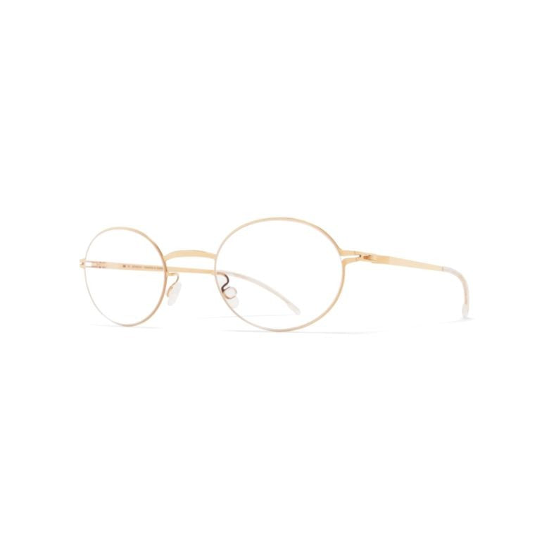 Mykita Emmi Round Gold-Tone Metal Eyeglasses