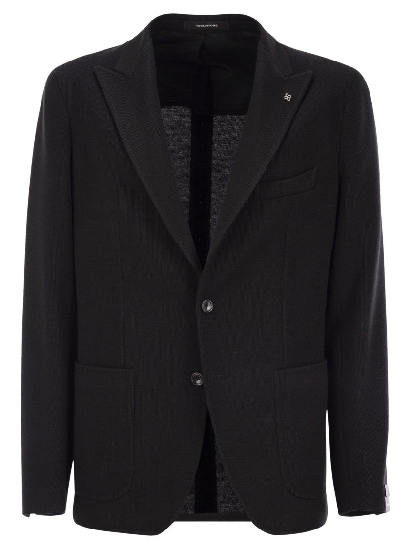 Tagliatore Virgin Wool Blend Jacket
