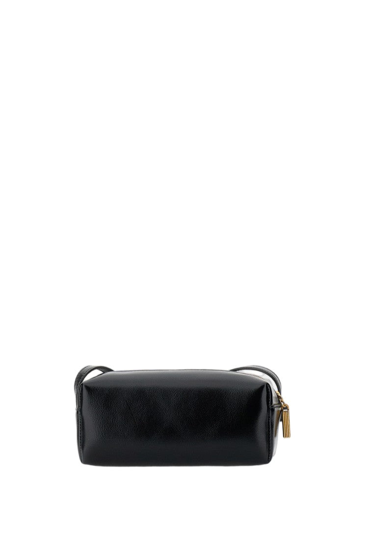 Khaite Rectangular Mini Crossbody Bag In Luminous Calfskin