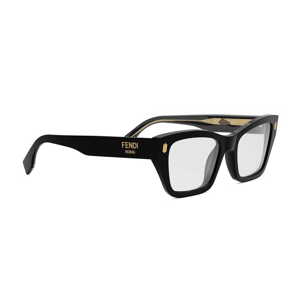 Fendi Rome Oversized Rectangular Fendi Roma Optical Frame