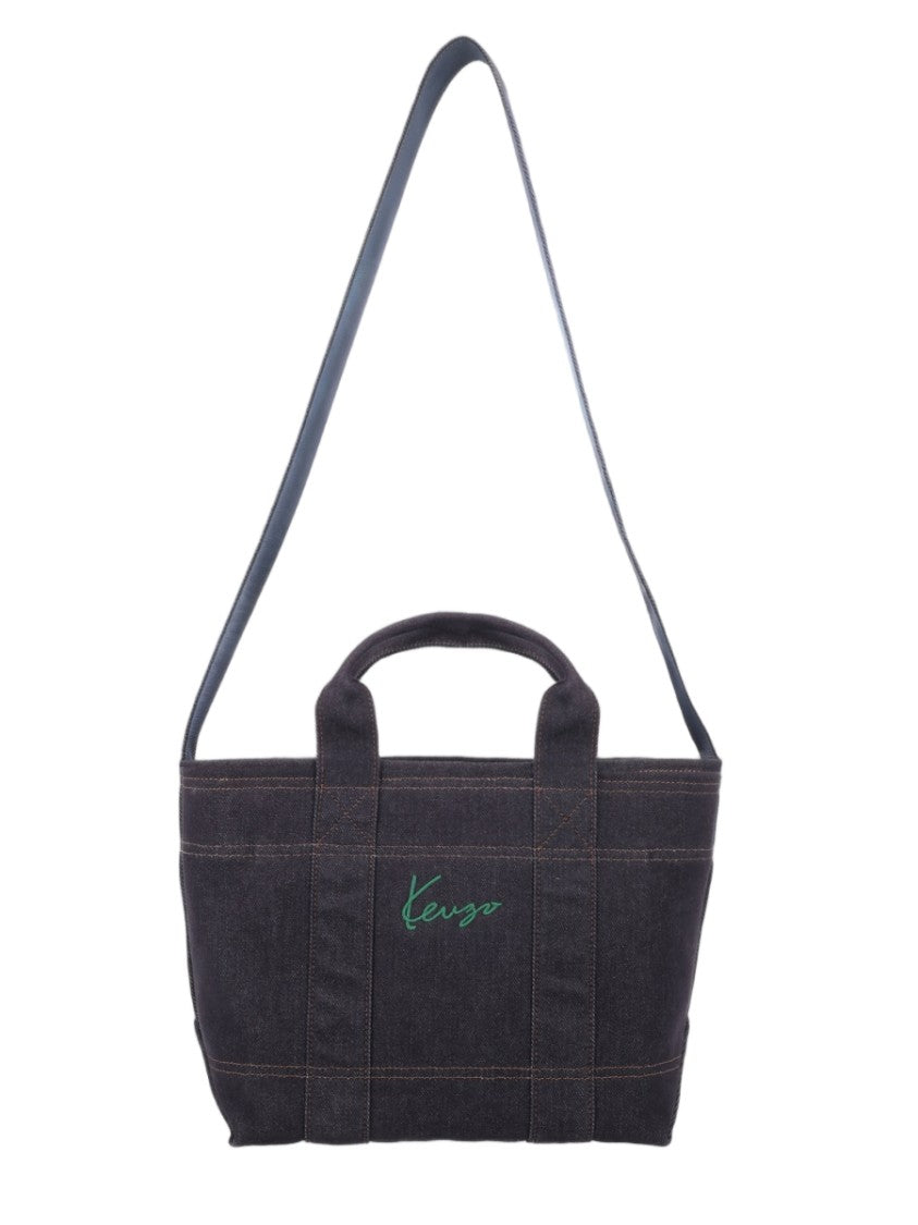 Kenzo Small Kenzo Tulip Tote Bag With Floral Embroidery