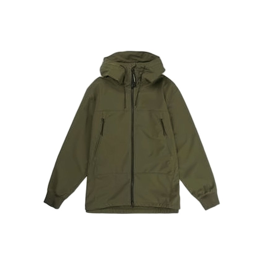 C.P. Company Olive Green Jacket With Hood And Built-In Goggles