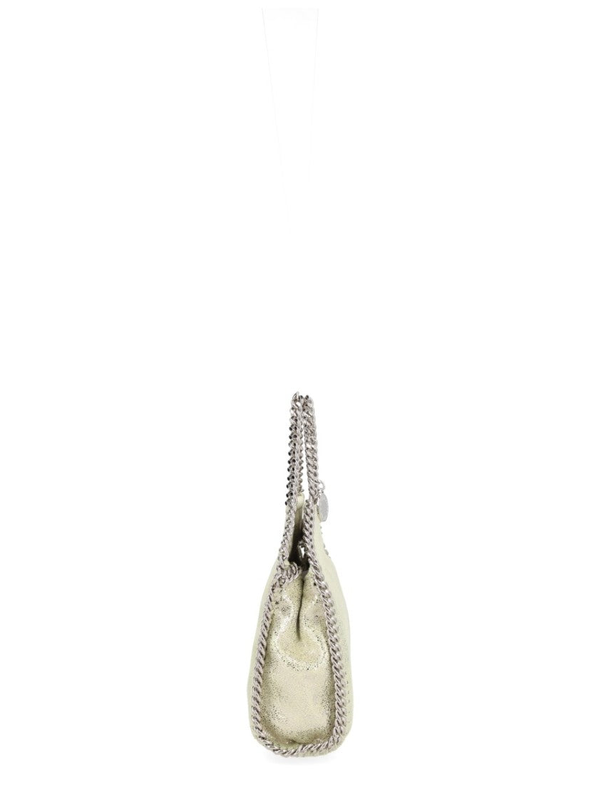 Stella Mccartney Falabella Micro Metallic Chain Bag