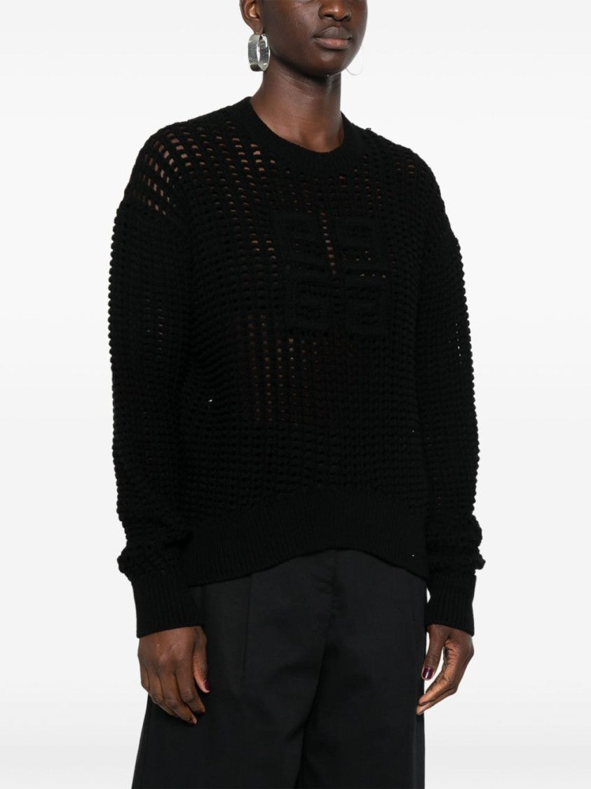 Givenchy 4G Open-Knit Jumper