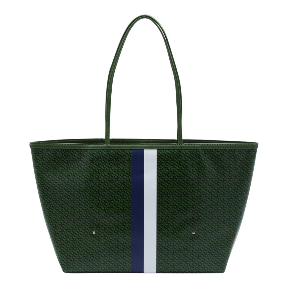 Tory Burch Structured Handbag With Smooth Green Exterior