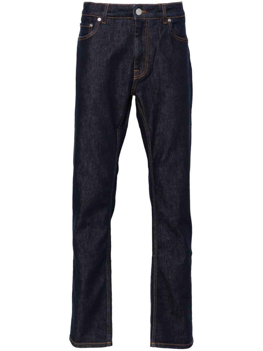 Etro Straight-Fit Dark Blue Jeans