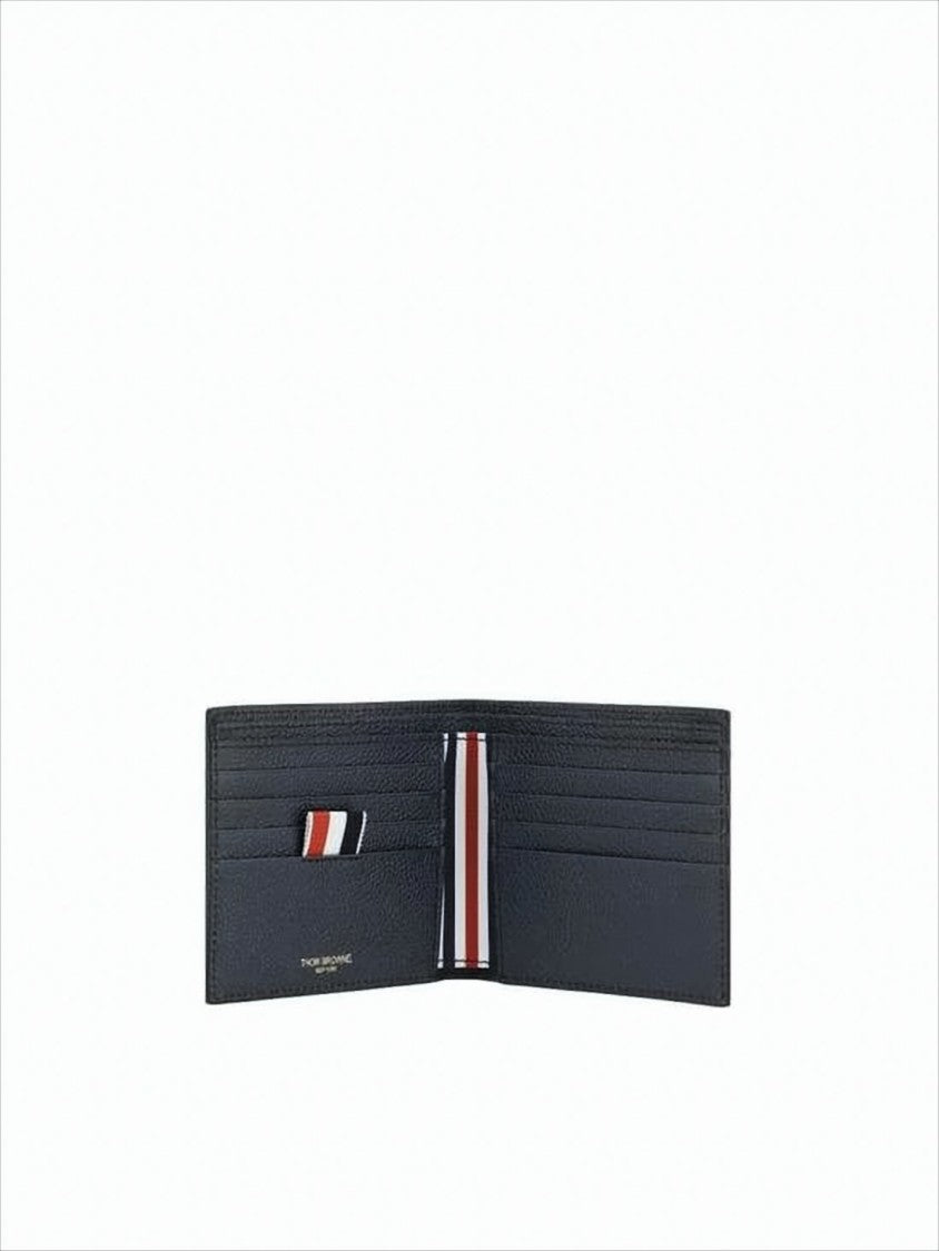 Thom Browne Textured Cowhide Leather Bifold Wallet