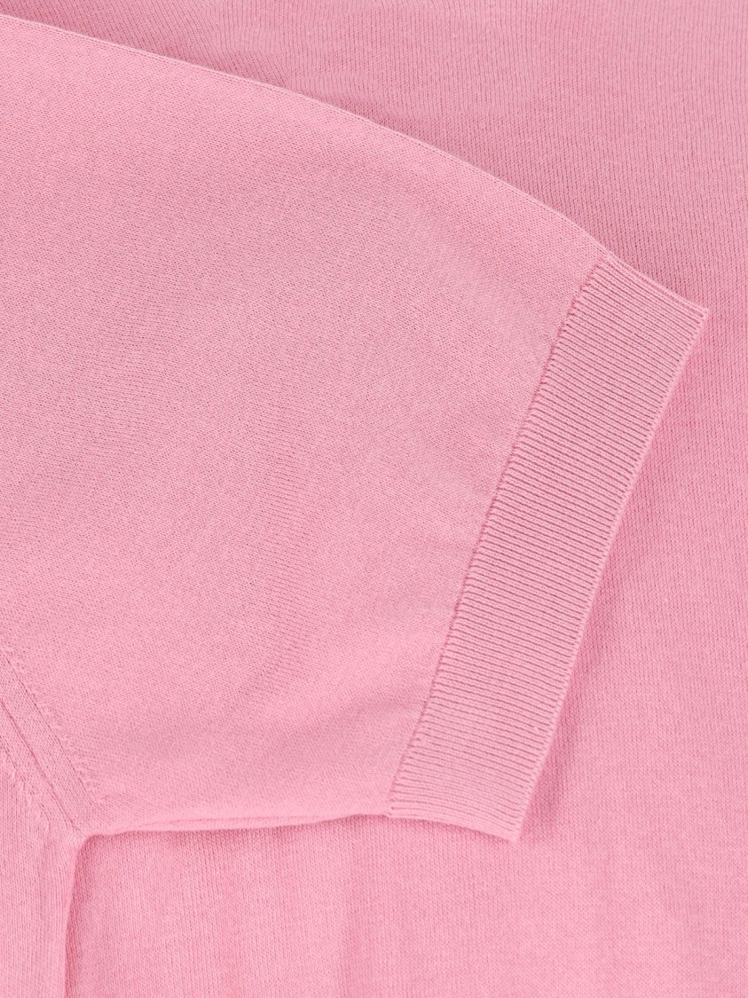 John Smedley Pink Kempton Sea Island Cotton T-Shirt