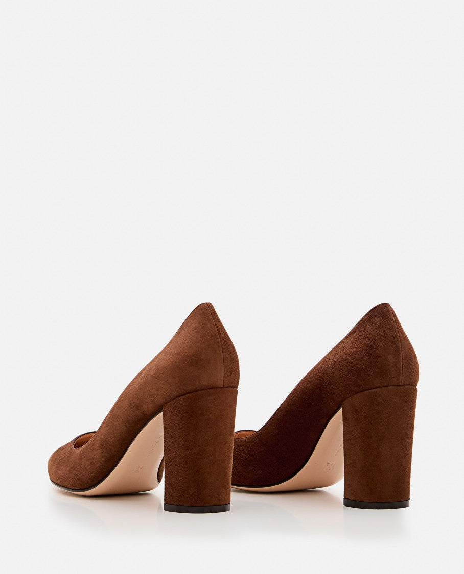 Gianvito Rossi Piper Pump 85 Suede