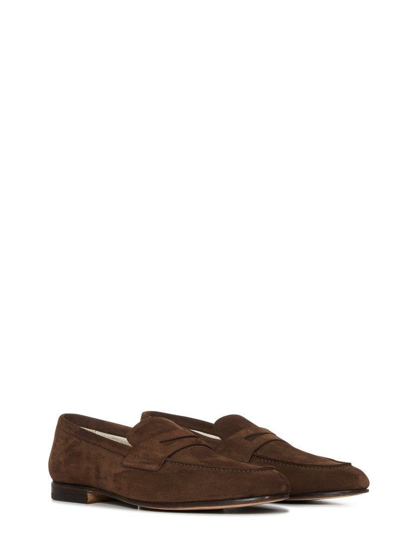 Church's Maltby Burnt-Colored Suede Penny Loafer