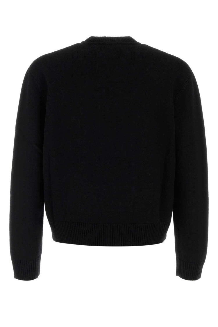 Casablanca Black Wool Sweater
