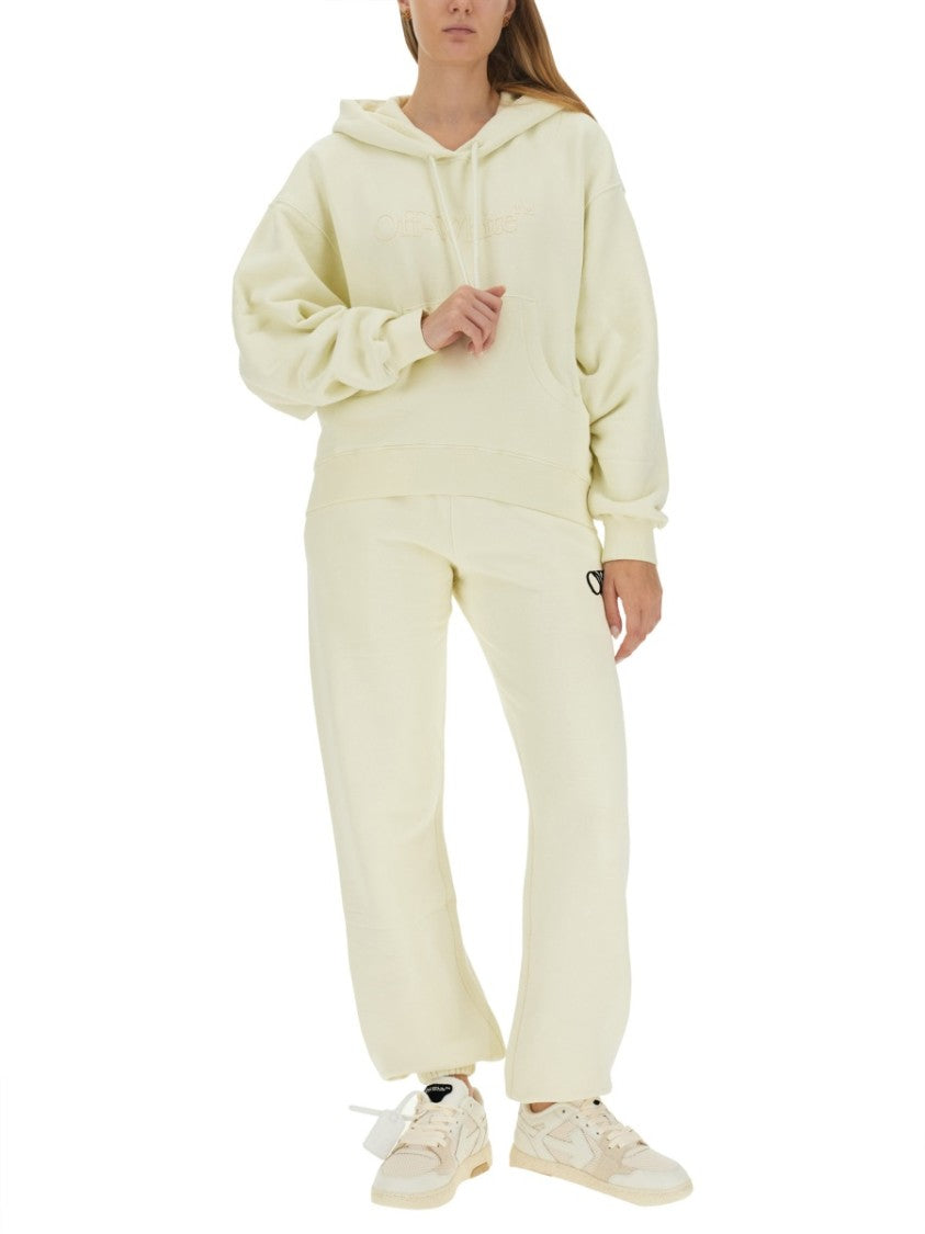 Off-White Oversized Cotton Sweatshirt