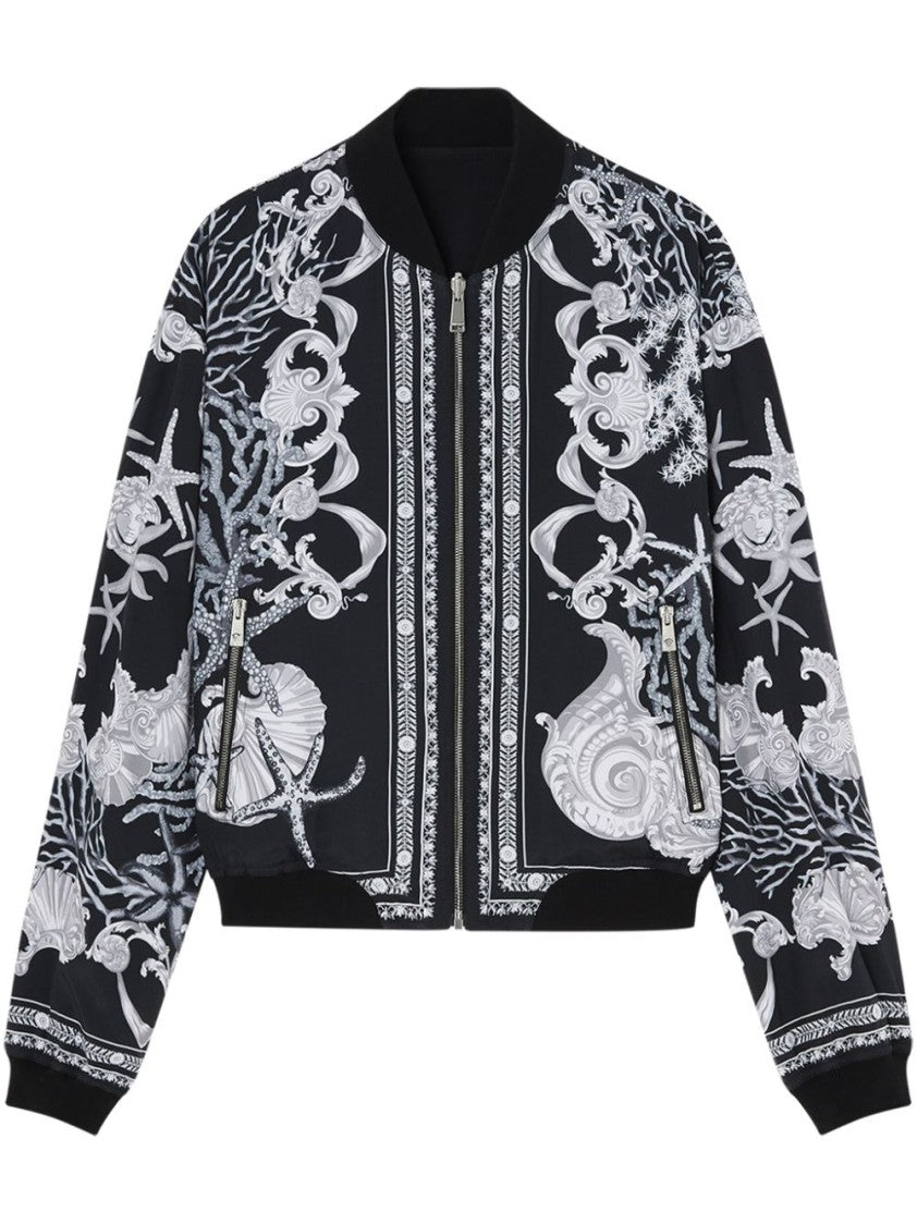 Versace Cropped Reversible Jacket