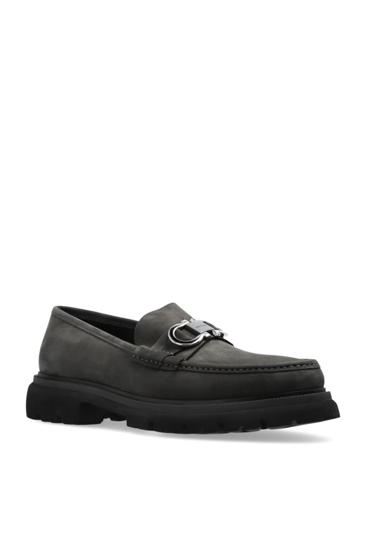 Ferragamo Cocoon Leather Loafers