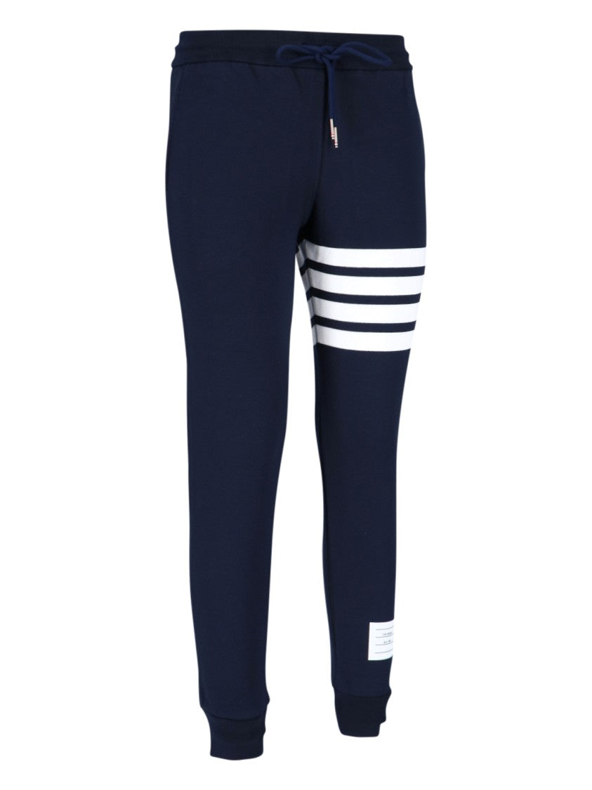 Thom Browne "4-Bar" Tracksuit Bottoms – Blue