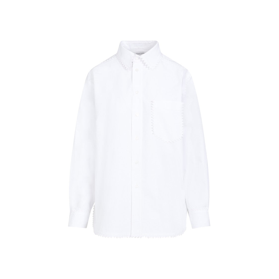 Bottega Veneta White Cotton Shirt