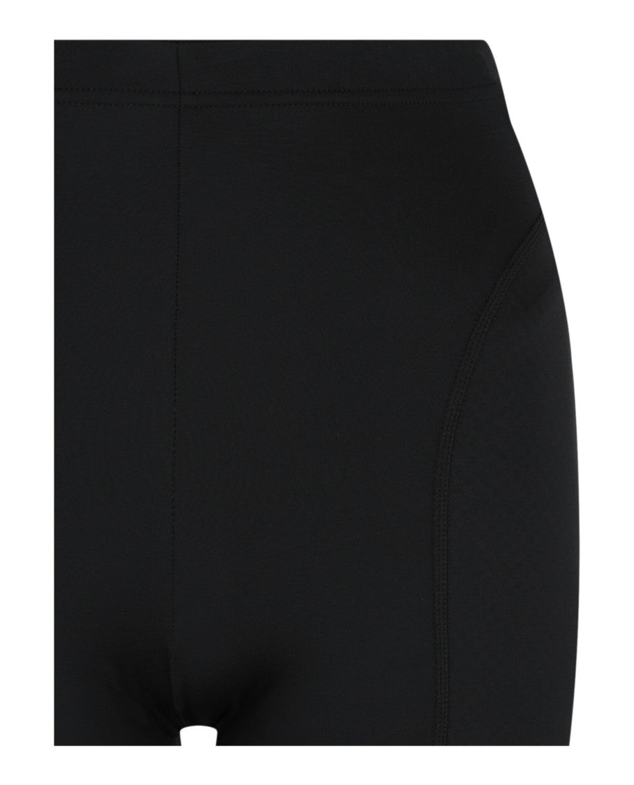 Balenciaga Logo Print Athletic Cycling Shorts