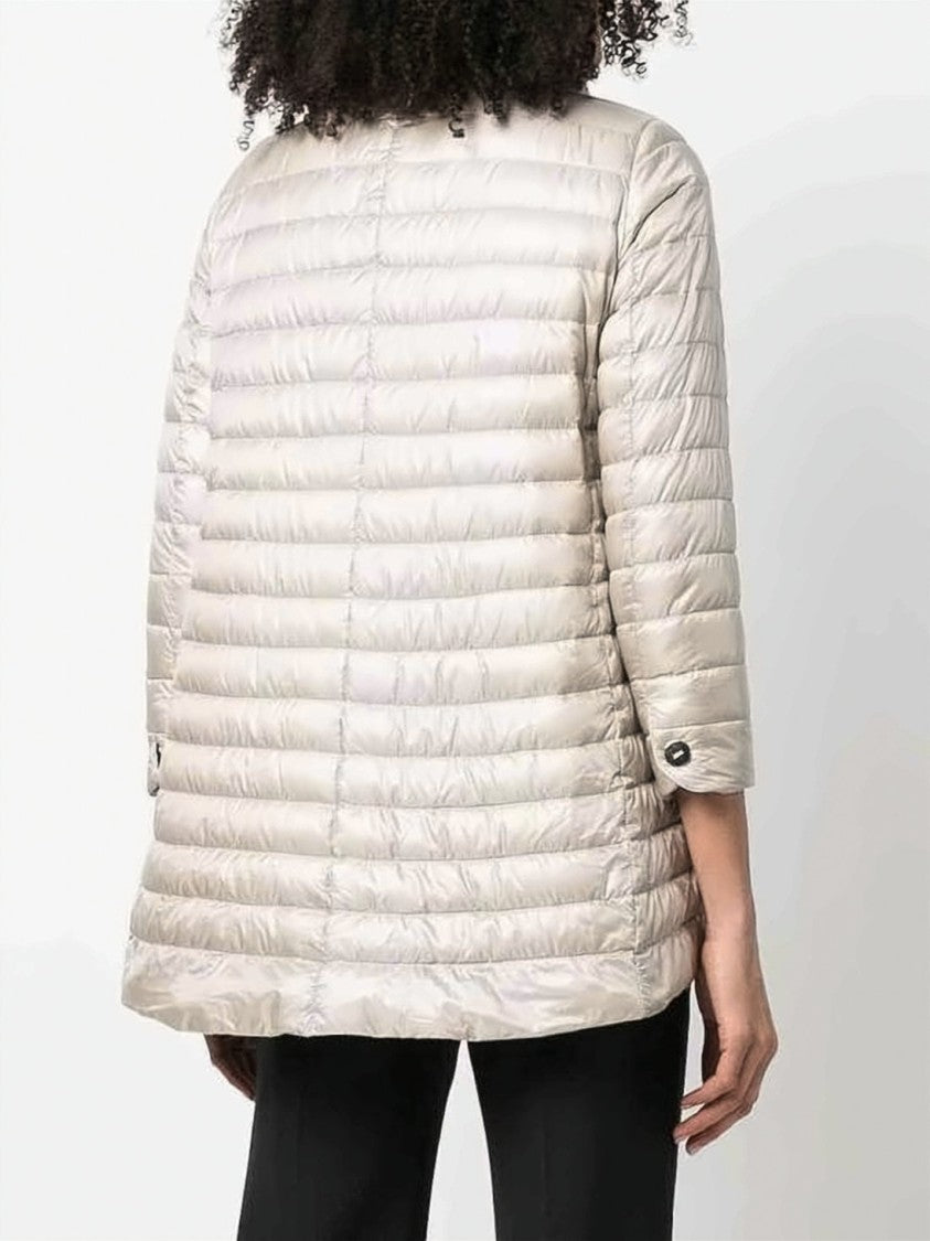 Herno Lightweight Padded Jacket With Horizontal Quilting