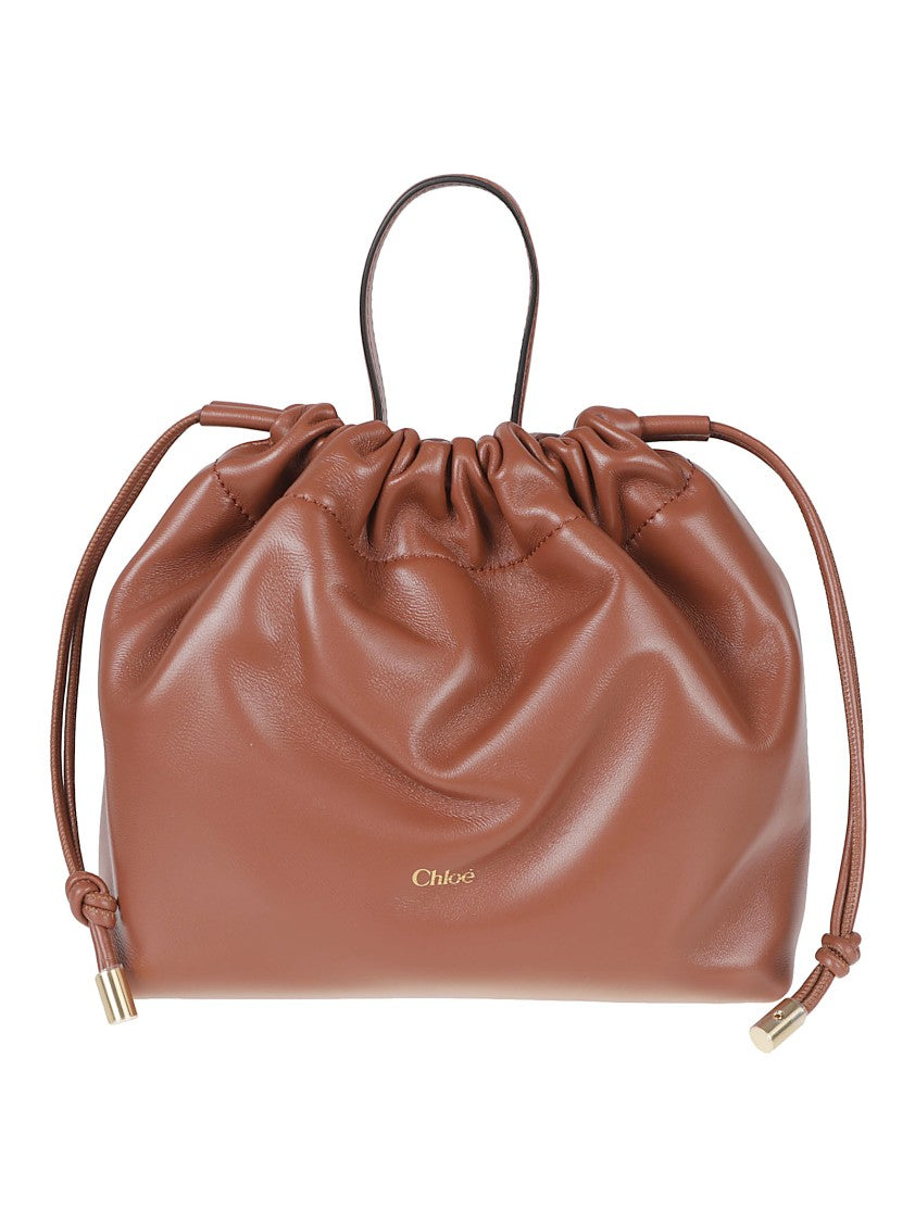 Chloé Lambskin Nappa Drawstring Shoulder Bag