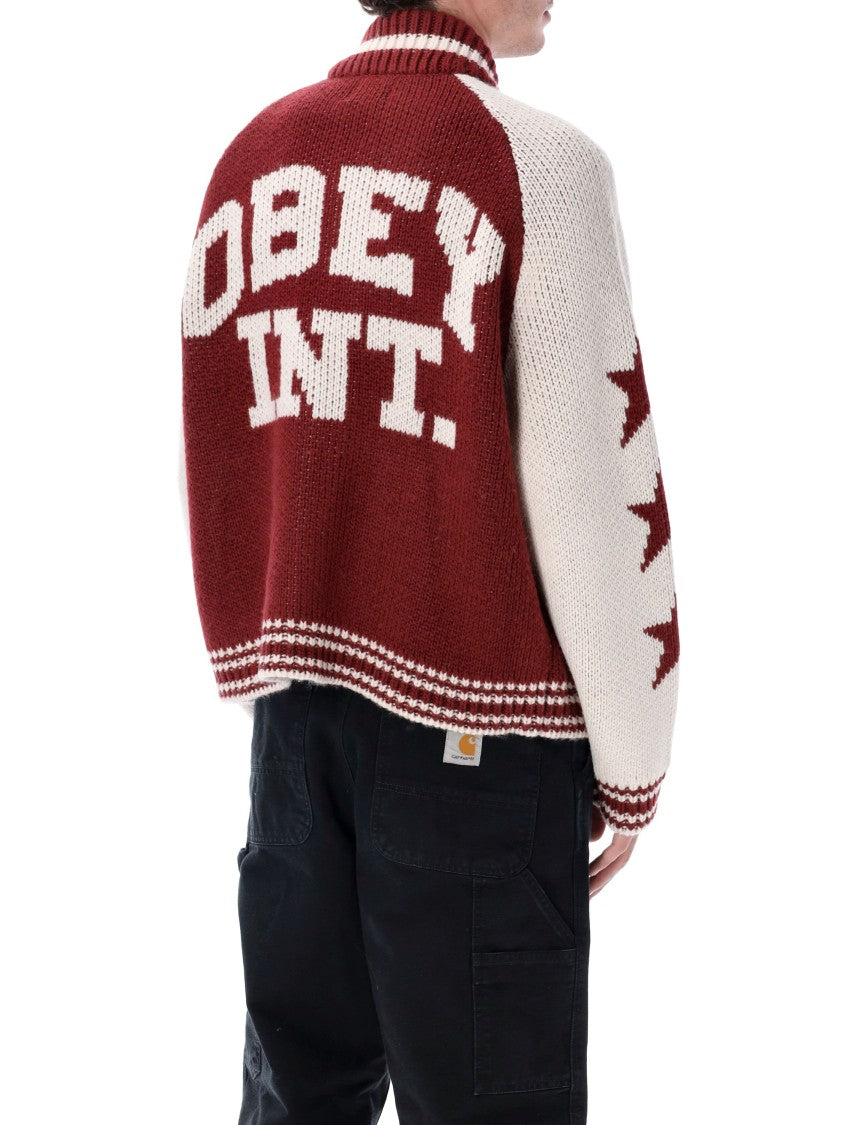 Obey Cowichan Zip-Up Sweater