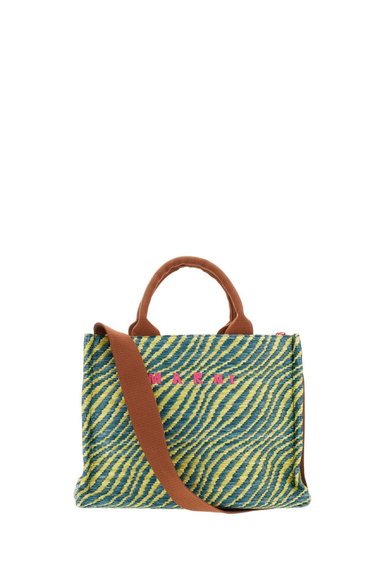 Marni Small Basket Tote Bag