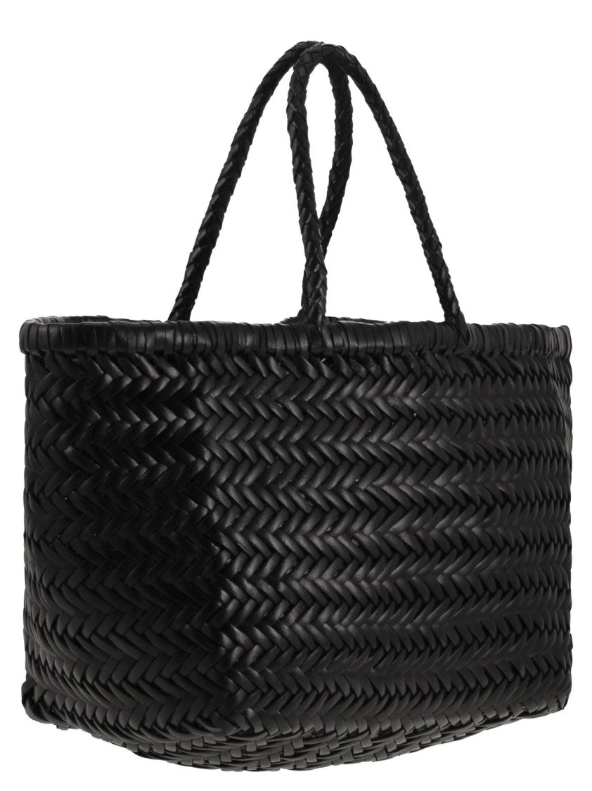 Dragon Triple Jump Small - Woven Leather Bag