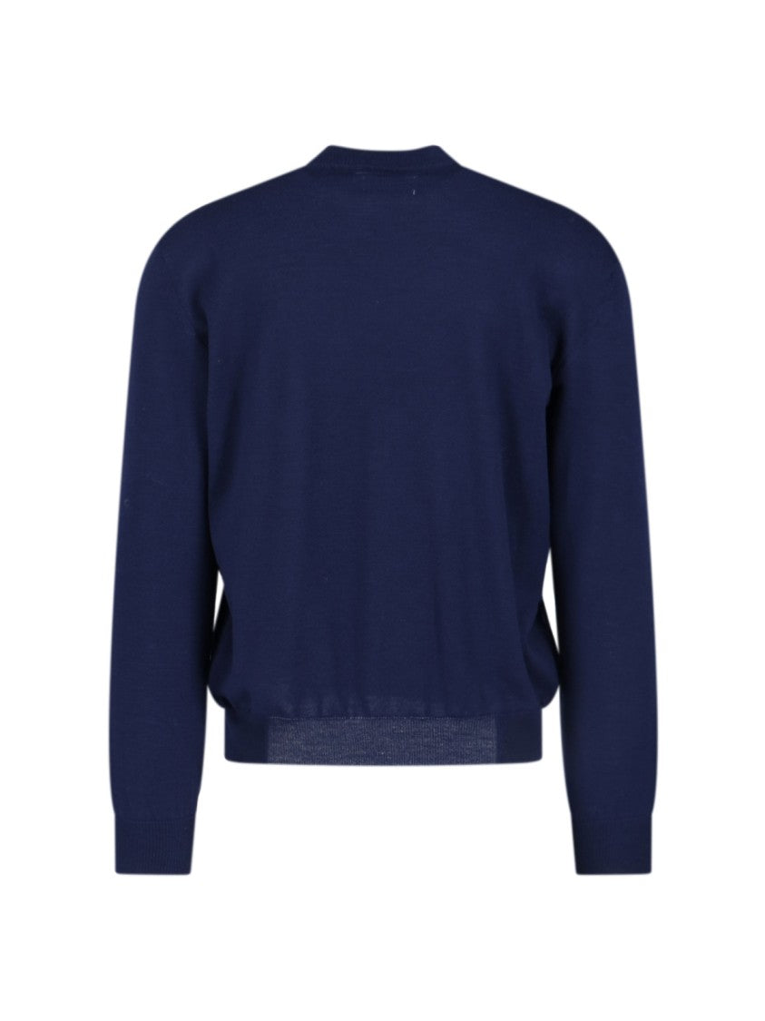 Magliano Deep Navy Graphic Car Sweater