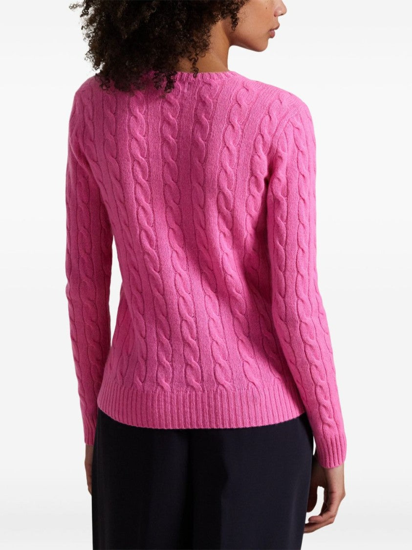 Polo Ralph Lauren Cable-Knit Sweater With Ribbed Detailing