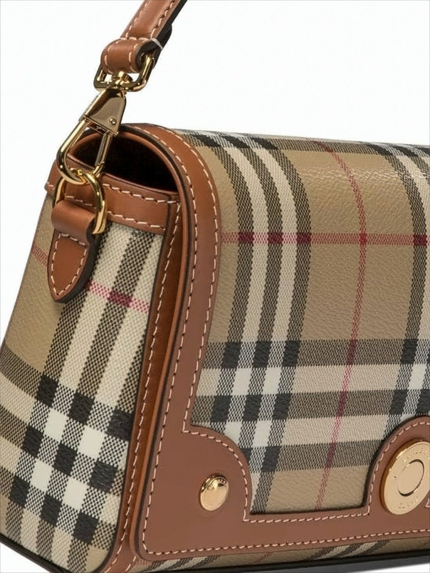 Burberry Rectangular Check Pattern Shoulder Bag