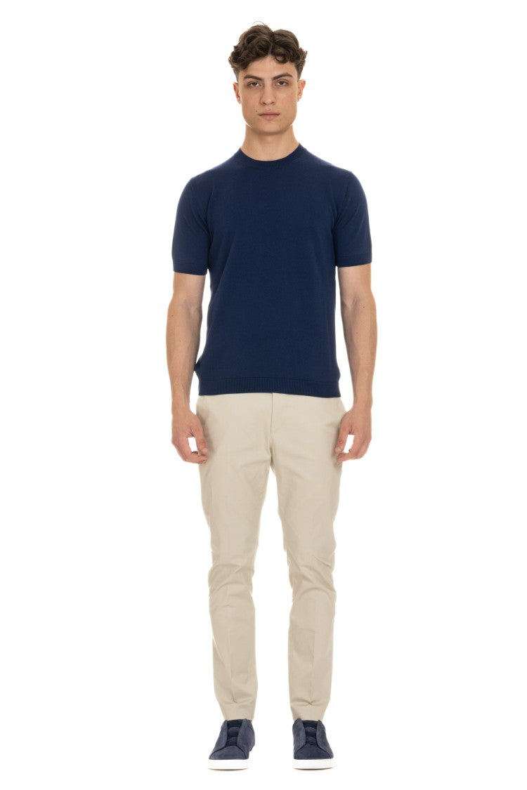 Tagliatore Cotton Knit T-Shirt
