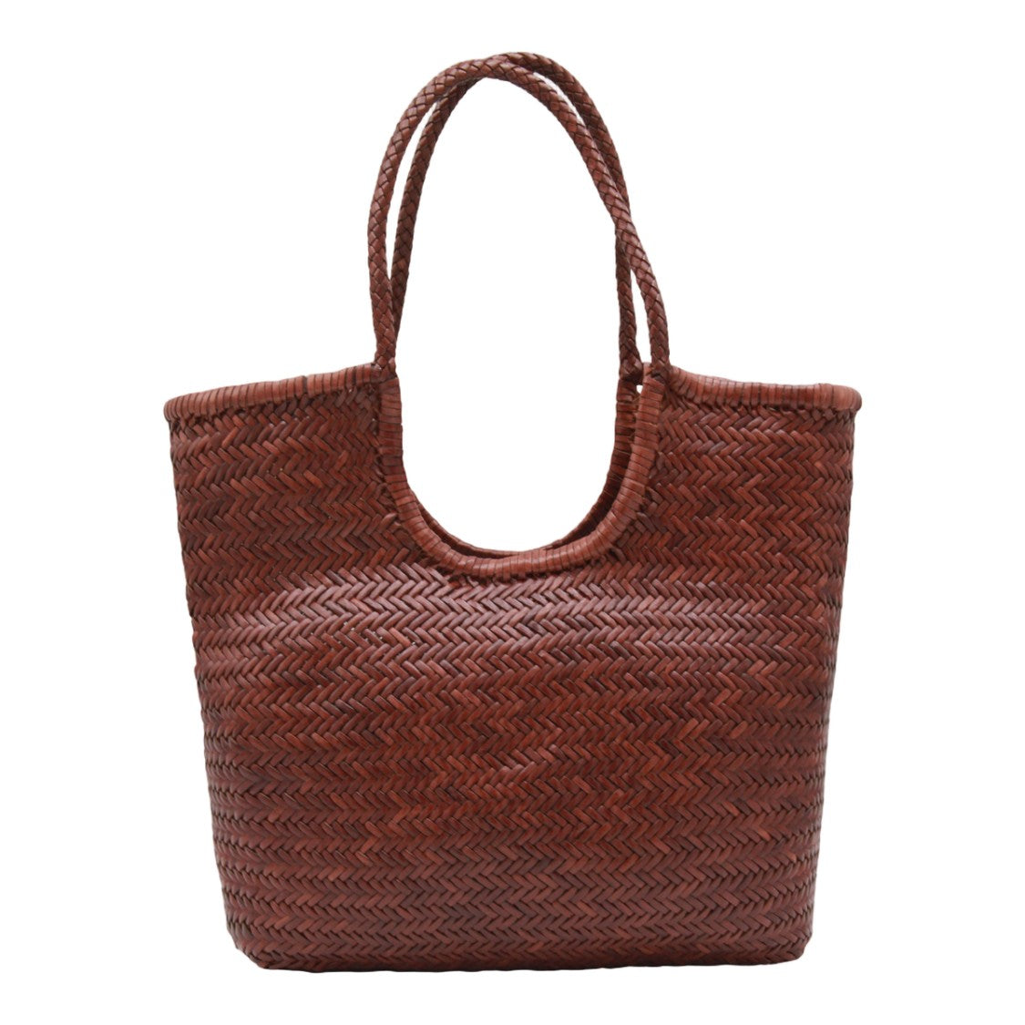 Dragon Diffusion Medium Woven Tote Bag With Herringbone Pattern