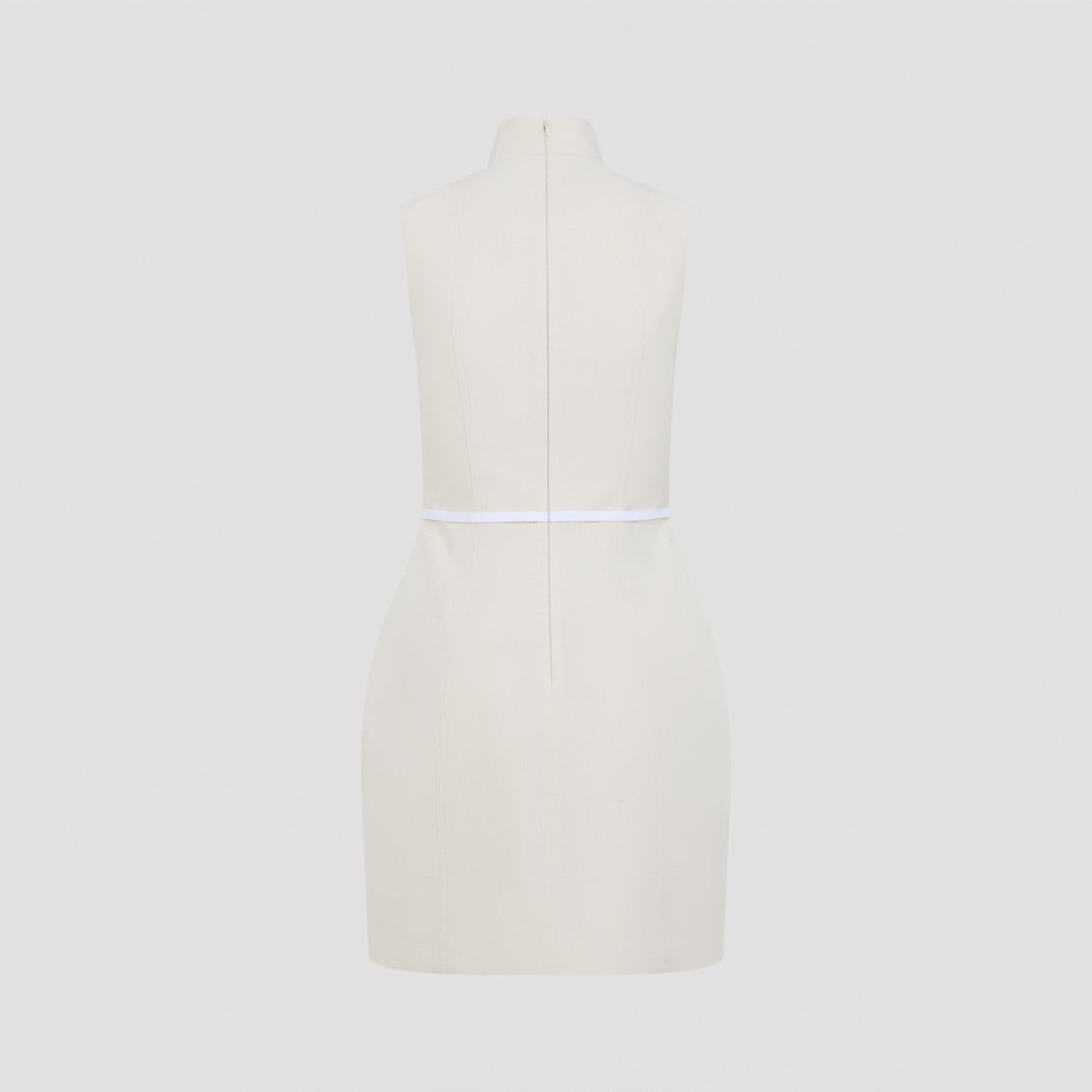 Moschino Sleeveless Mini Dress With High Neckline