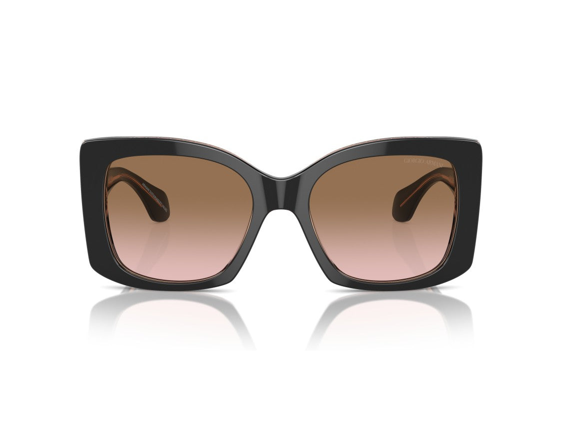 Giorgio Armani 0Ar8208u Gradient Acetate Oversized Square Sunglasses