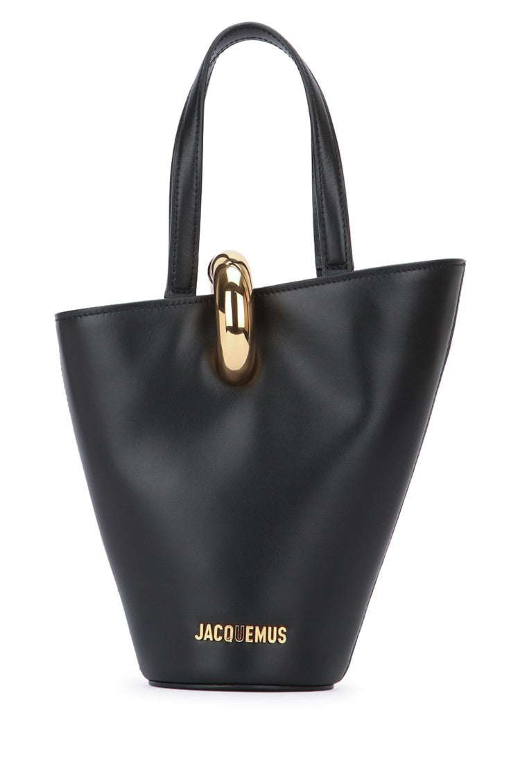 Jacquemus Structured Black Handbag