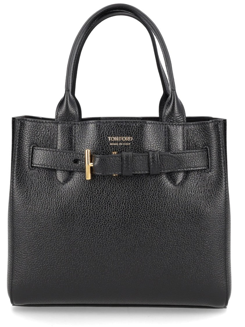 Tom Ford Audrey Leather Textured Handbag