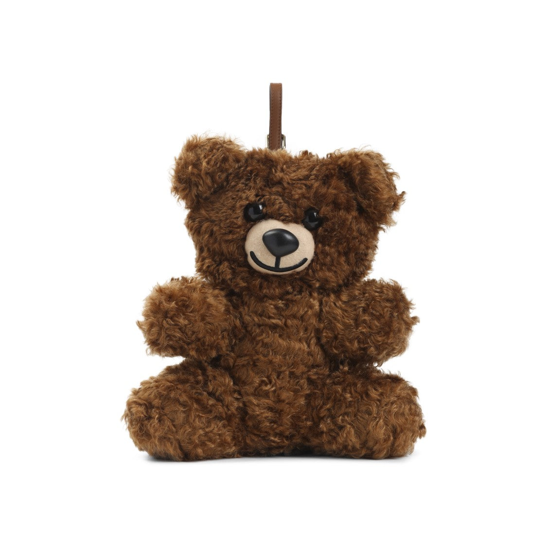 Moschino Teddy Bear Shoulder Bag With Plush Wool Blend