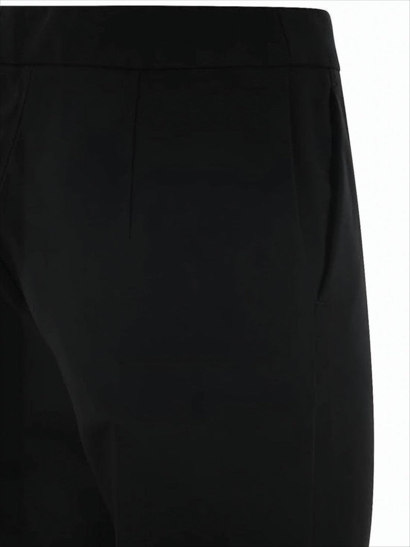 Max Mara Cropped Tailored Pants With Mid-Rise