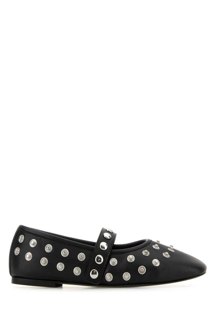 Stella Mccartney Black Alter Mat Ballerinas
