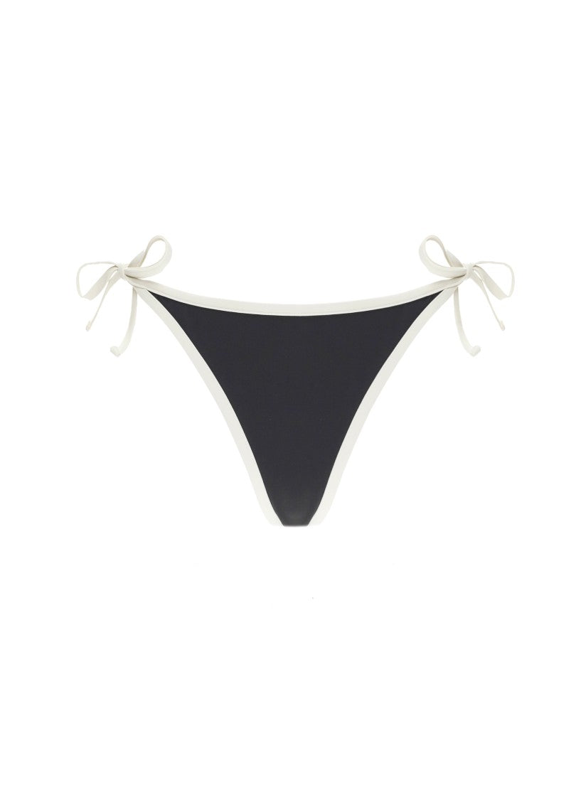Brunello Cucinelli Brown Techno Jersey Bikini Slip