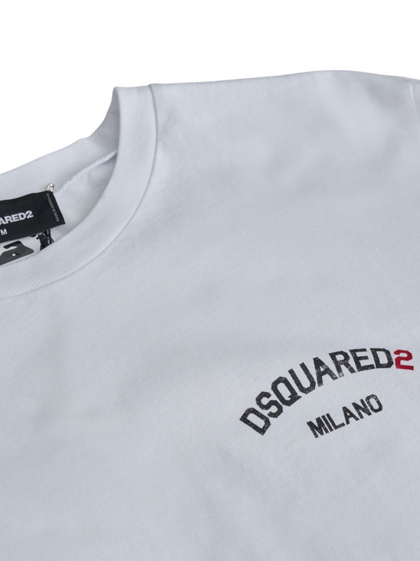 Dsquared2 Regular Fit Cotton T-Shirt