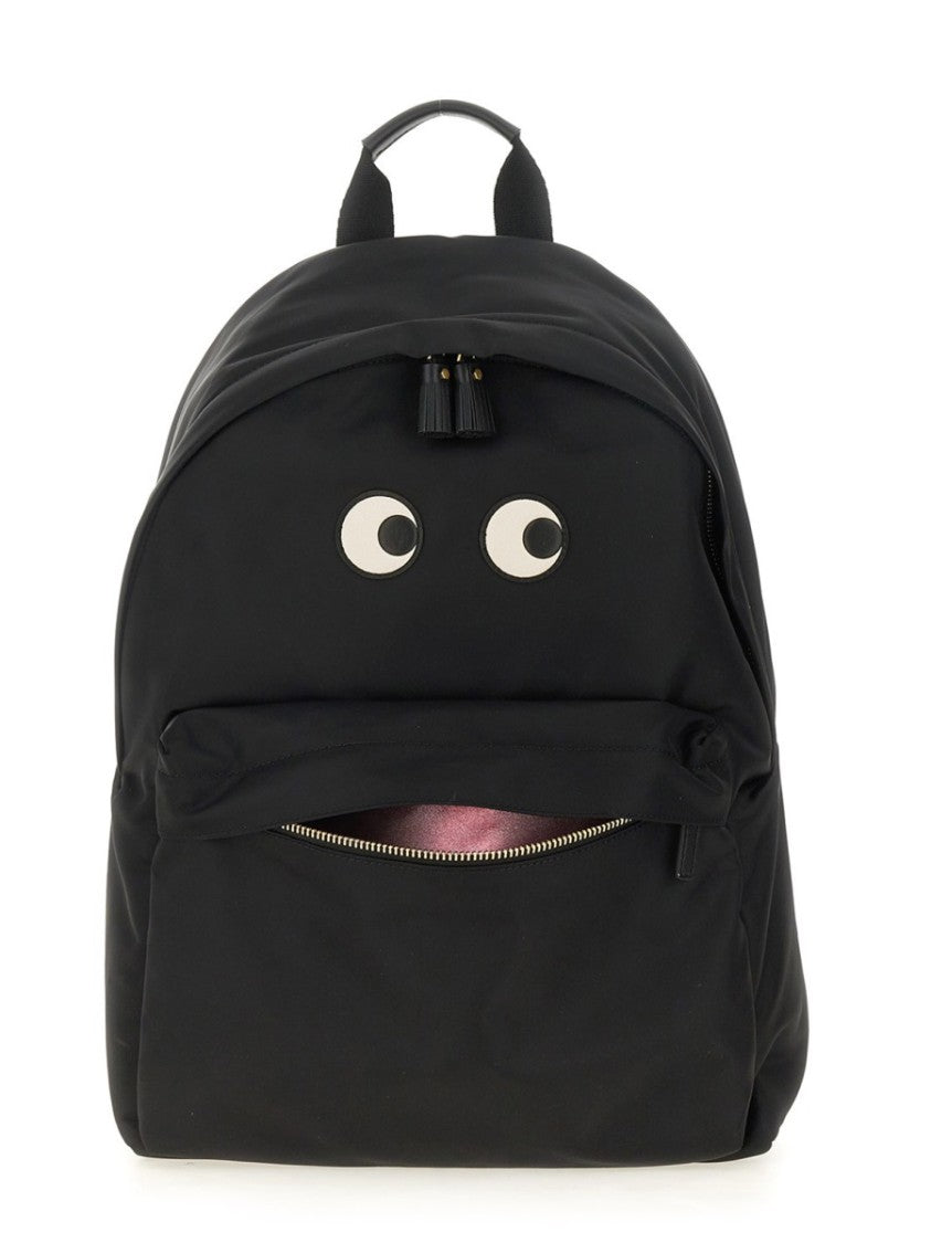 Anya Hindmarch Eyes Eye Motif Recycled Nylon Backpack