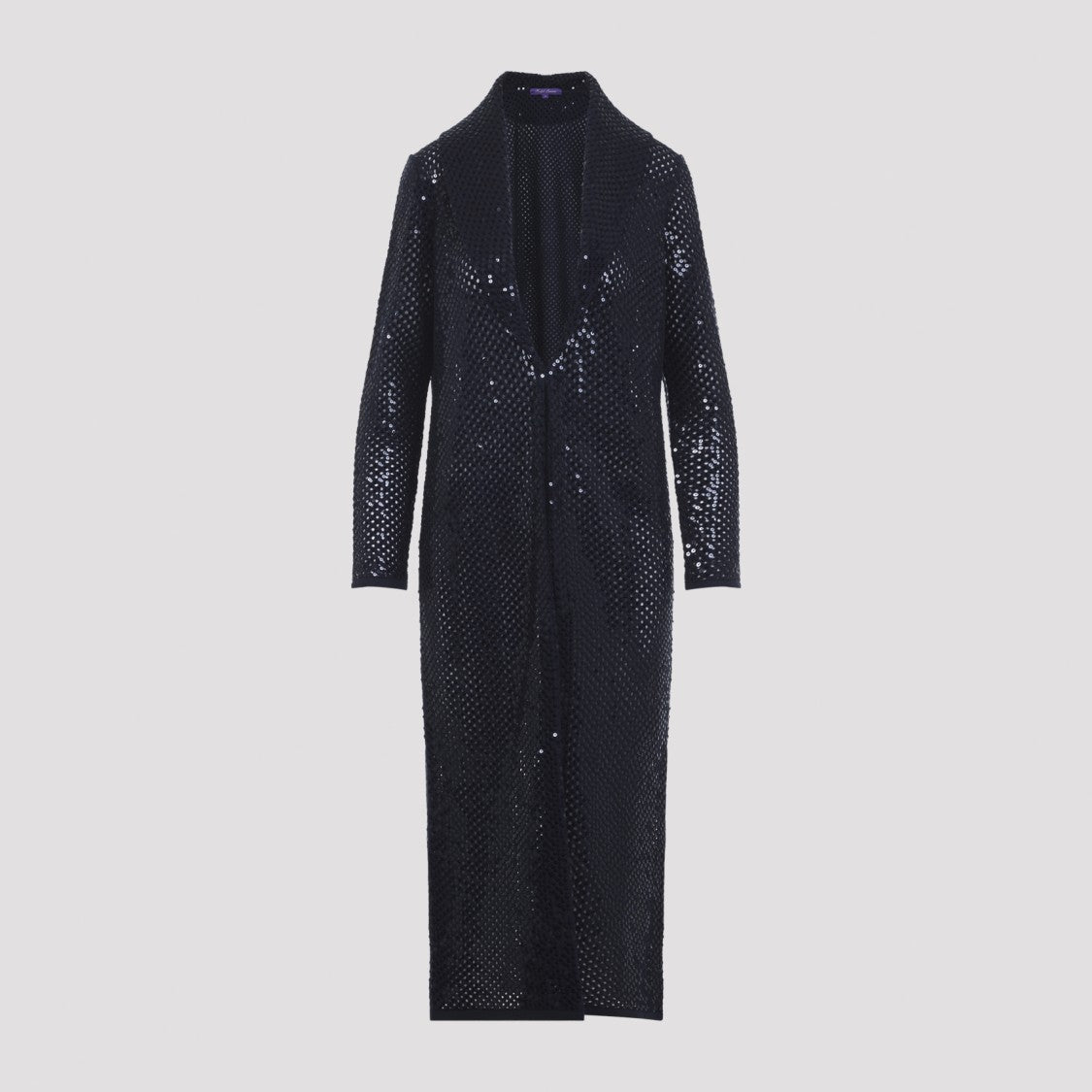Polo Ralph Lauren Icon Navy Blue Cashmere Long Cardigan