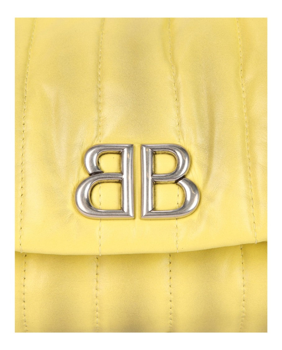 Balenciaga Monaco Sprayed Quilted Small Chain Bag