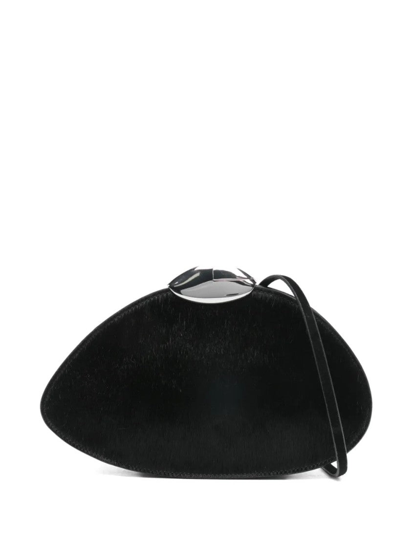 Benedetta Bruzziches Structured Handbag With Top Handle And Detachable Shoulder Strap