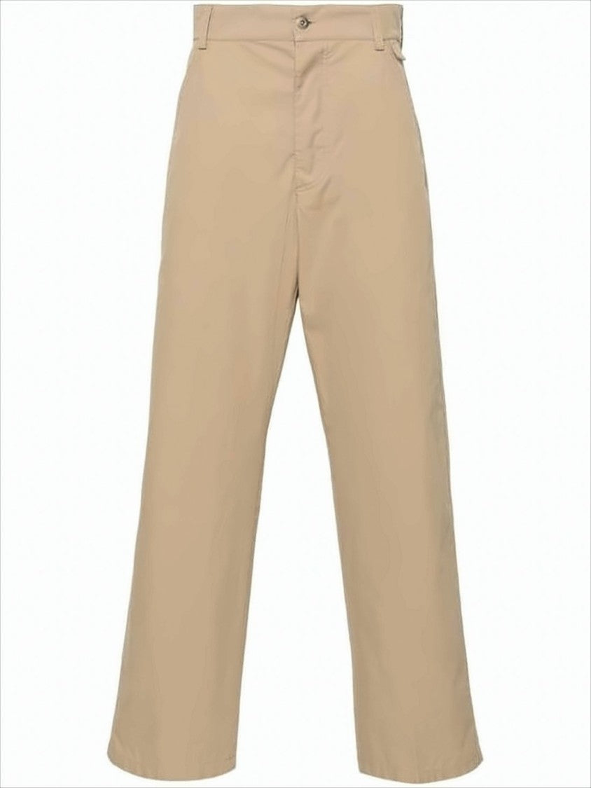 Bottega Veneta Relaxed Fit High-Waisted Straight Pants