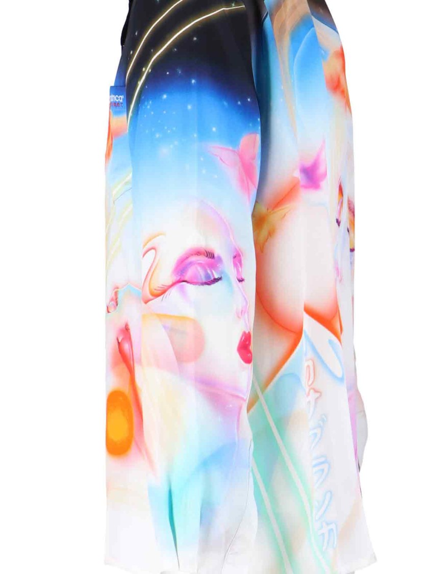 Casablanca Printed Silk Shirt – Multicolor