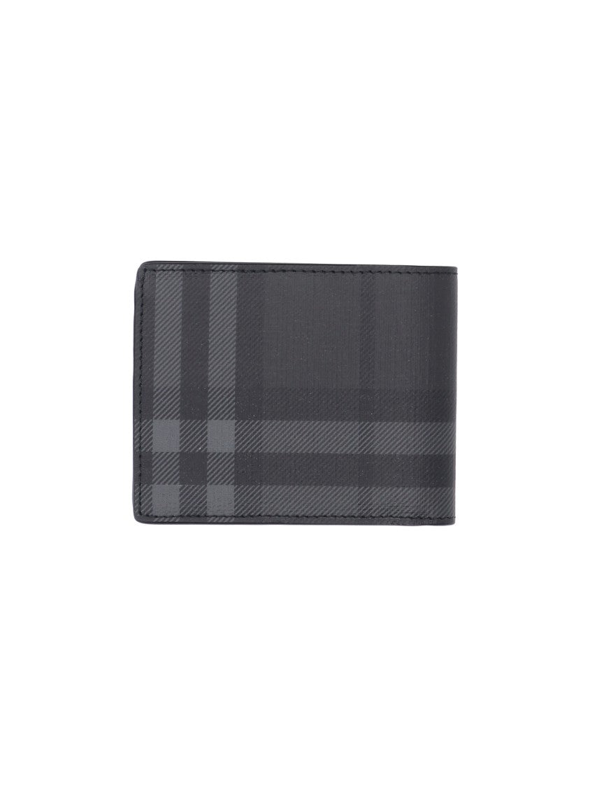 Burberry City Check Zip Wallet