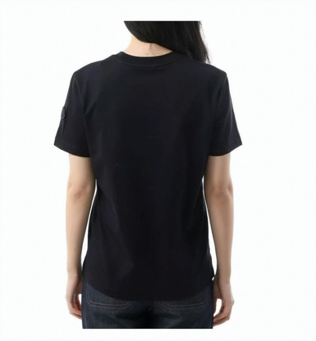 Moncler Short-Sleeved Crew Neck T-Shirt With Flap Details