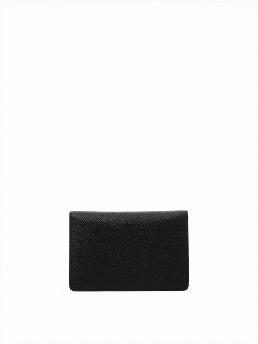 Maison Margiela Textured Calf Leather Bifold Card Wallet